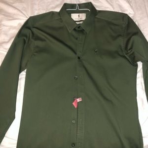 Father sons dress shirt medium slim fit